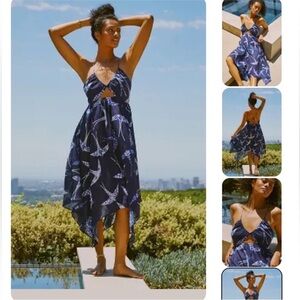 ANTHROPOLOGIE NWT THE ALANI MAXI COVER-UP Size LP.